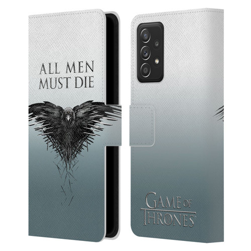 HBO Game of Thrones Key Art All Men Leather Book Wallet Case Cover For Samsung Galaxy A52 / A52s / 5G (2021)