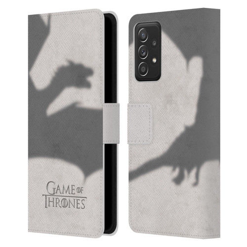 HBO Game of Thrones Key Art Dragon Leather Book Wallet Case Cover For Samsung Galaxy A52 / A52s / 5G (2021)