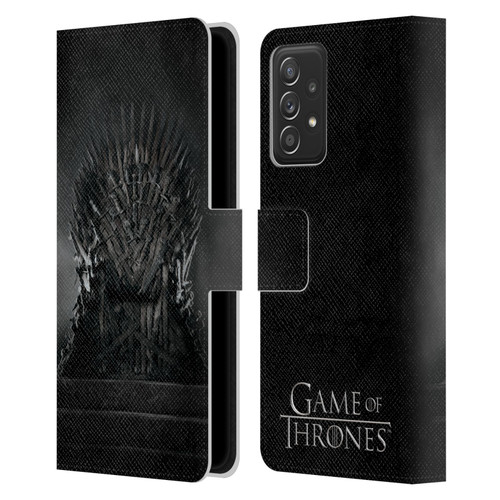 HBO Game of Thrones Key Art Iron Throne Leather Book Wallet Case Cover For Samsung Galaxy A53 5G (2022)