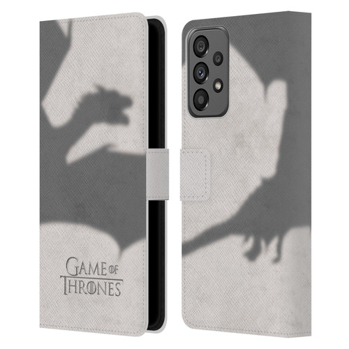 HBO Game of Thrones Key Art Dragon Leather Book Wallet Case Cover For Samsung Galaxy A73 5G (2022)