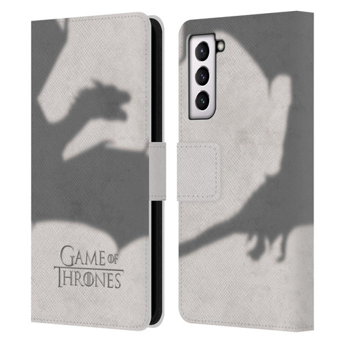 HBO Game of Thrones Key Art Dragon Leather Book Wallet Case Cover For Samsung Galaxy S21 5G