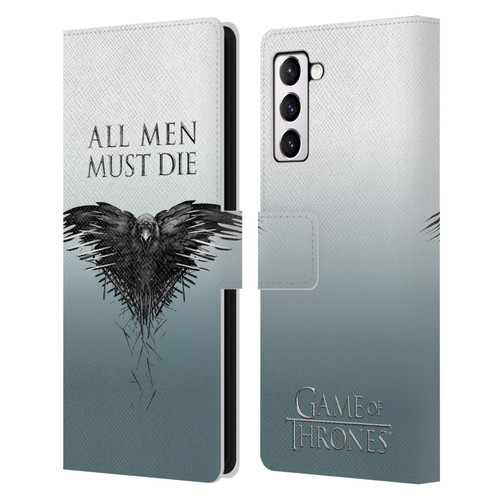 HBO Game of Thrones Key Art All Men Leather Book Wallet Case Cover For Samsung Galaxy S21+ 5G