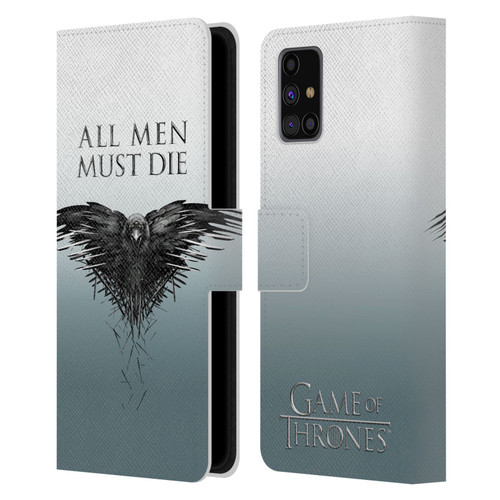 HBO Game of Thrones Key Art All Men Leather Book Wallet Case Cover For Samsung Galaxy M31s (2020)