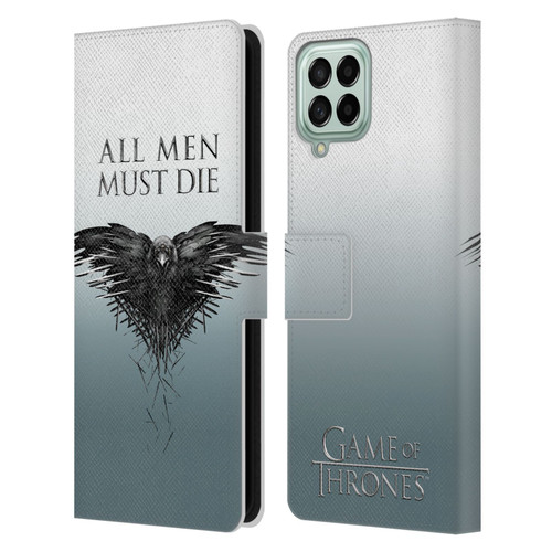HBO Game of Thrones Key Art All Men Leather Book Wallet Case Cover For Samsung Galaxy M33 (2022)