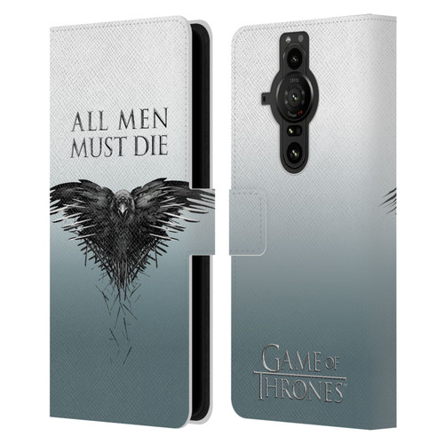 HBO Game of Thrones Key Art All Men Leather Book Wallet Case Cover For Sony Xperia Pro-I