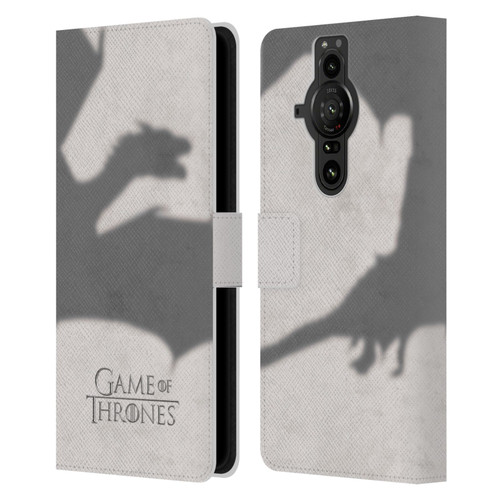 HBO Game of Thrones Key Art Dragon Leather Book Wallet Case Cover For Sony Xperia Pro-I