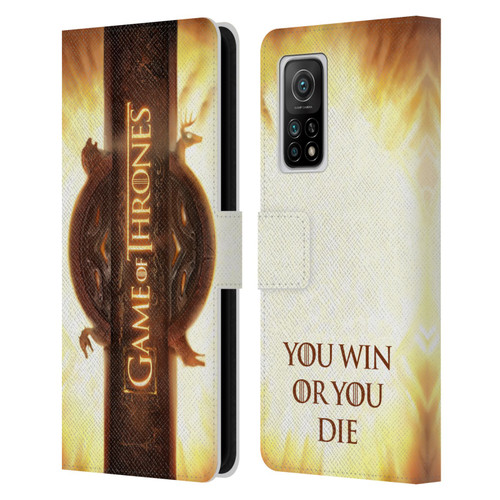 HBO Game of Thrones Key Art Opening Sequence Leather Book Wallet Case Cover For Xiaomi Mi 10T 5G