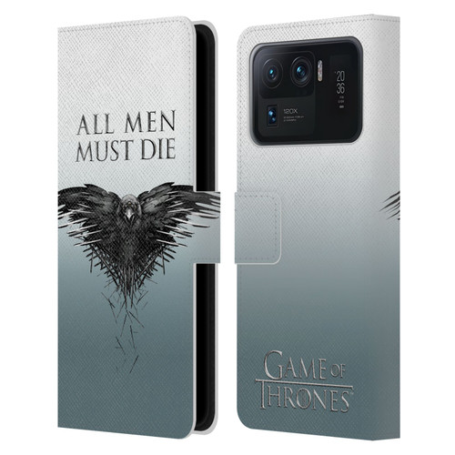 HBO Game of Thrones Key Art All Men Leather Book Wallet Case Cover For Xiaomi Mi 11 Ultra