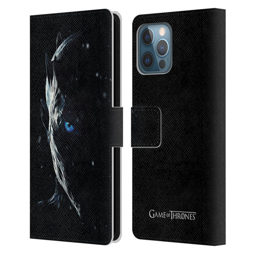 HBO Game of Thrones Season 7 Key Art Night King Leather Book Wallet Case Cover For Apple iPhone 12 Pro Max