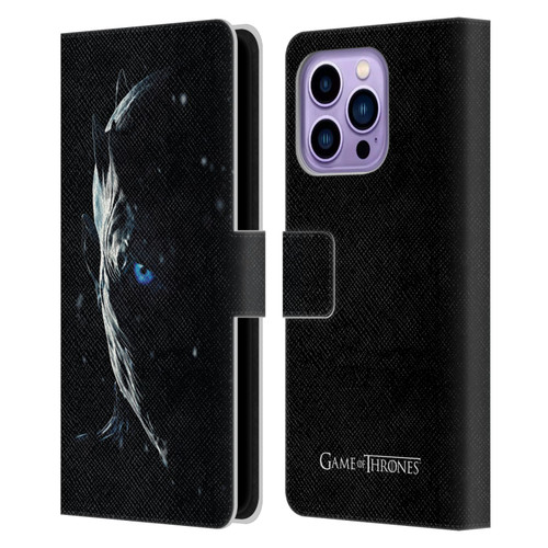 HBO Game of Thrones Season 7 Key Art Night King Leather Book Wallet Case Cover For Apple iPhone 14 Pro Max