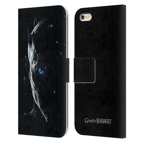 HBO Game of Thrones Season 7 Key Art Night King Leather Book Wallet Case Cover For Apple iPhone 6 Plus / iPhone 6s Plus