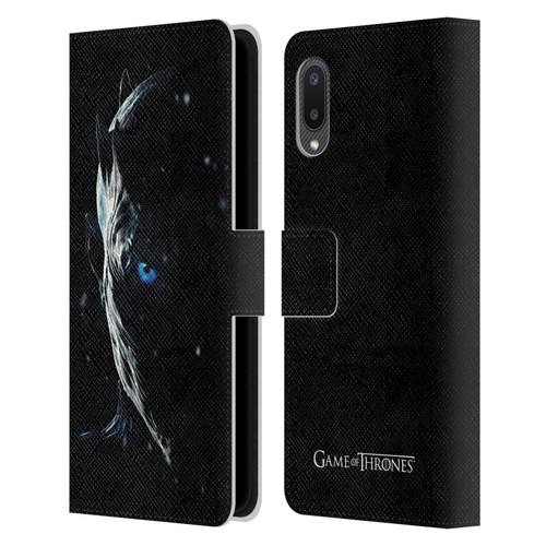 HBO Game of Thrones Season 7 Key Art Night King Leather Book Wallet Case Cover For Samsung Galaxy A02/M02 (2021)