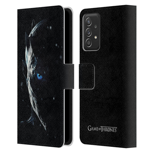 HBO Game of Thrones Season 7 Key Art Night King Leather Book Wallet Case Cover For Samsung Galaxy A52 / A52s / 5G (2021)