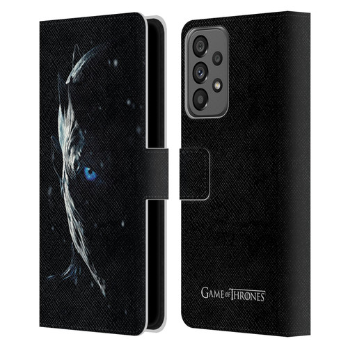 HBO Game of Thrones Season 7 Key Art Night King Leather Book Wallet Case Cover For Samsung Galaxy A73 5G (2022)
