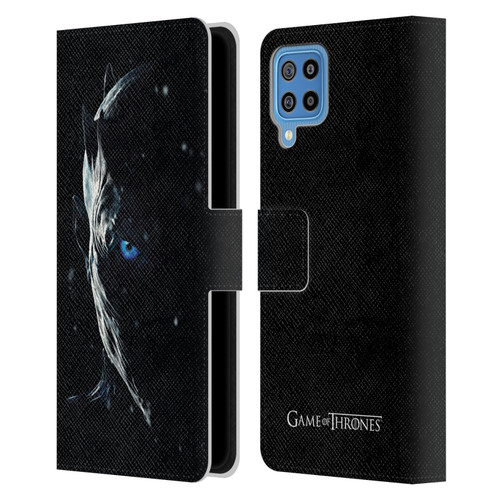 HBO Game of Thrones Season 7 Key Art Night King Leather Book Wallet Case Cover For Samsung Galaxy F22 (2021)