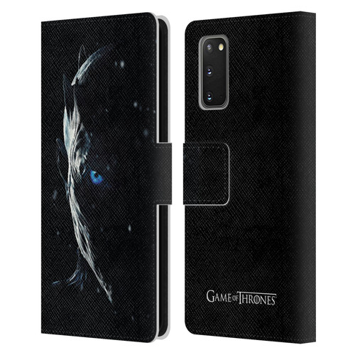 HBO Game of Thrones Season 7 Key Art Night King Leather Book Wallet Case Cover For Samsung Galaxy S20 / S20 5G
