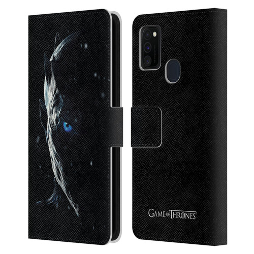 HBO Game of Thrones Season 7 Key Art Night King Leather Book Wallet Case Cover For Samsung Galaxy M30s (2019)/M21 (2020)