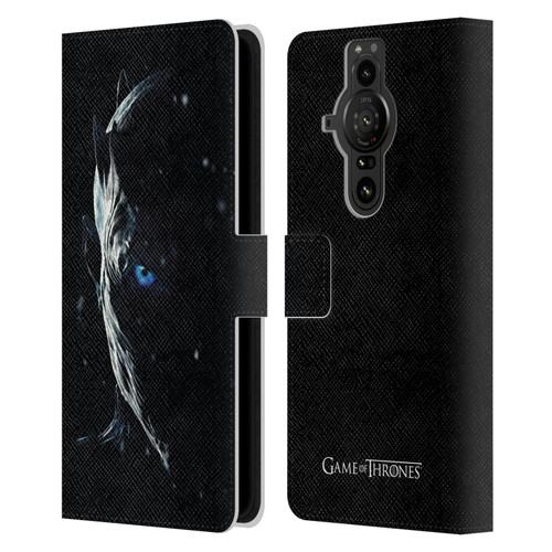 HBO Game of Thrones Season 7 Key Art Night King Leather Book Wallet Case Cover For Sony Xperia Pro-I