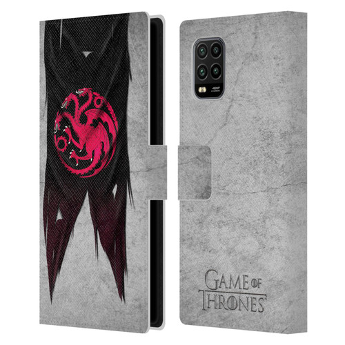 HBO Game of Thrones Sigil Flags Targaryen Leather Book Wallet Case Cover For Xiaomi Mi 10 Lite 5G