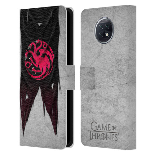 HBO Game of Thrones Sigil Flags Targaryen Leather Book Wallet Case Cover For Xiaomi Redmi Note 9T 5G