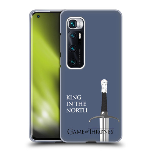 HBO Game of Thrones Graphics Longclaw King North Soft Gel Case for Xiaomi Mi 10 Ultra 5G