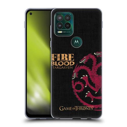 HBO Game of Thrones House Mottos Targaryen Soft Gel Case for Motorola Moto G Stylus 5G 2021