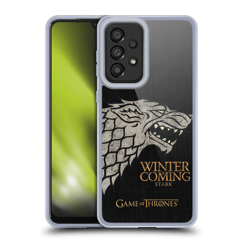 HBO Game of Thrones House Mottos Stark Soft Gel Case for Samsung Galaxy A33 5G (2022)