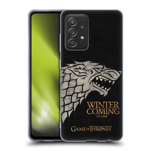 HBO Game of Thrones House Mottos Stark Soft Gel Case for Samsung Galaxy A52 / A52s / 5G (2021)