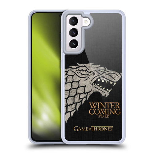 HBO Game of Thrones House Mottos Stark Soft Gel Case for Samsung Galaxy S21 5G