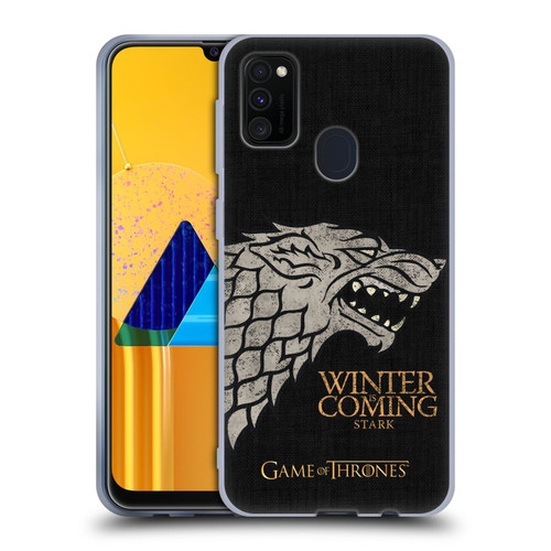 HBO Game of Thrones House Mottos Stark Soft Gel Case for Samsung Galaxy M30s (2019)/M21 (2020)