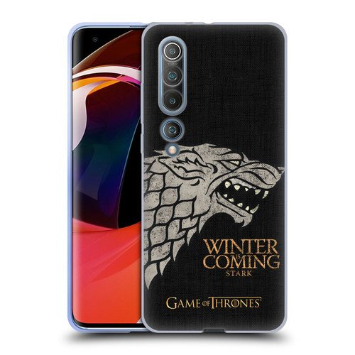 HBO Game of Thrones House Mottos Stark Soft Gel Case for Xiaomi Mi 10 5G / Mi 10 Pro 5G
