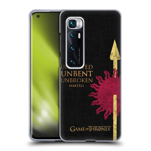 HBO Game of Thrones House Mottos Martell Soft Gel Case for Xiaomi Mi 10 Ultra 5G