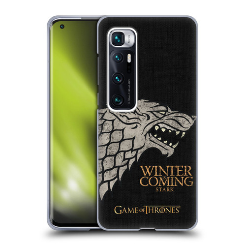 HBO Game of Thrones House Mottos Stark Soft Gel Case for Xiaomi Mi 10 Ultra 5G