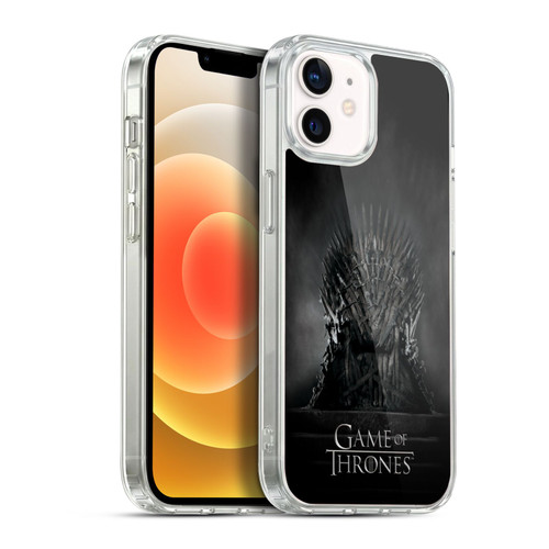 HBO Game of Thrones Key Art Iron Throne Soft Gel Case for Apple iPhone 12 / iPhone 12 Pro & MagSafe