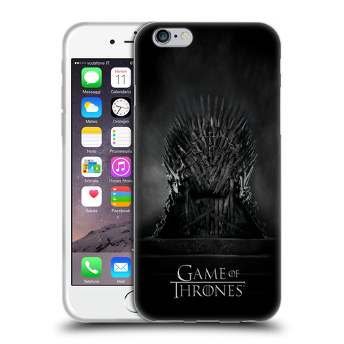 HBO Game of Thrones Key Art Iron Throne Soft Gel Case for Apple iPhone 6 / iPhone 6s