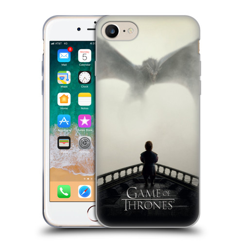 HBO Game of Thrones Key Art Vengeance Soft Gel Case for Apple iPhone 7 / 8 / SE 2020 & 2022