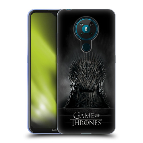 HBO Game of Thrones Key Art Iron Throne Soft Gel Case for Nokia 5.3