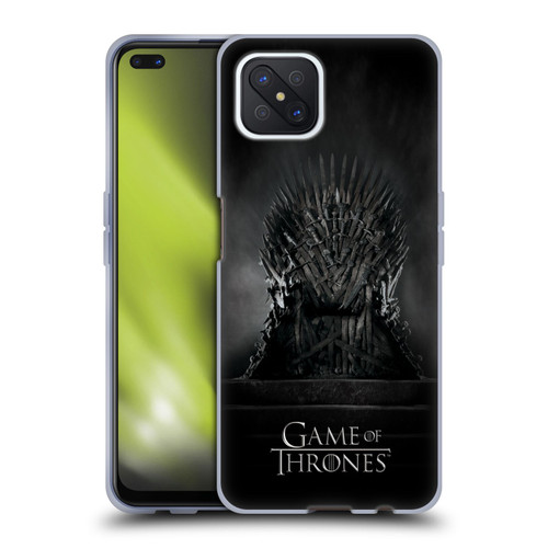 HBO Game of Thrones Key Art Iron Throne Soft Gel Case for OPPO Reno4 Z 5G