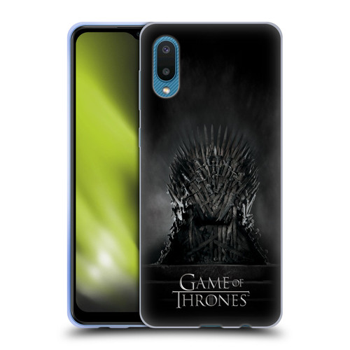 HBO Game of Thrones Key Art Iron Throne Soft Gel Case for Samsung Galaxy A02/M02 (2021)