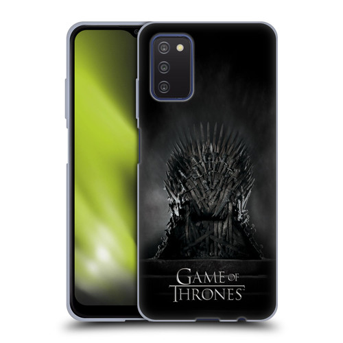 HBO Game of Thrones Key Art Iron Throne Soft Gel Case for Samsung Galaxy A03s (2021)