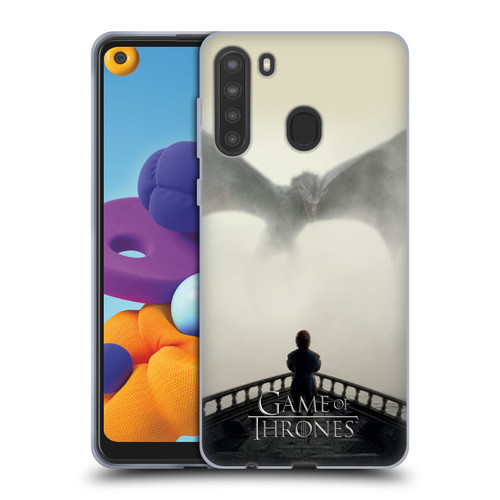 HBO Game of Thrones Key Art Vengeance Soft Gel Case for Samsung Galaxy A21 (2020)