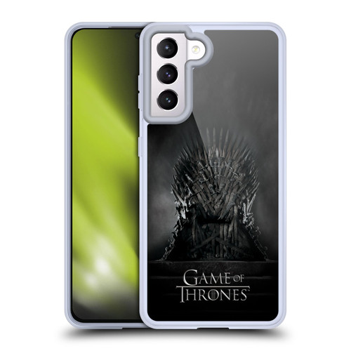 HBO Game of Thrones Key Art Iron Throne Soft Gel Case for Samsung Galaxy S21 5G
