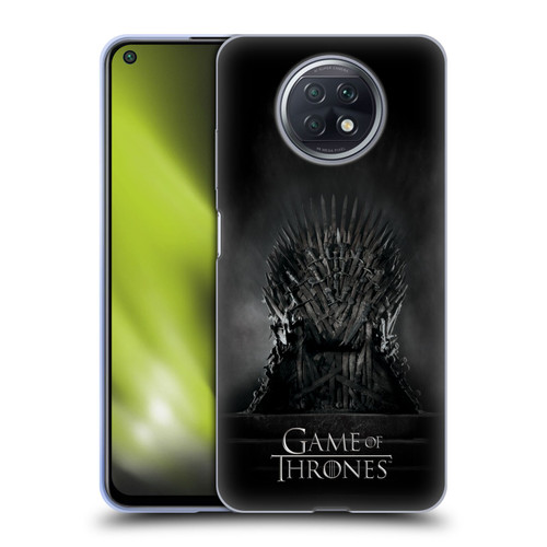 HBO Game of Thrones Key Art Iron Throne Soft Gel Case for Xiaomi Redmi Note 9T 5G