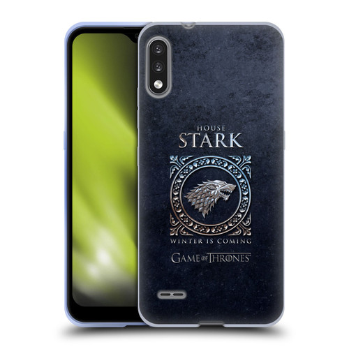 HBO Game of Thrones Metallic Sigils Stark Soft Gel Case for LG K22