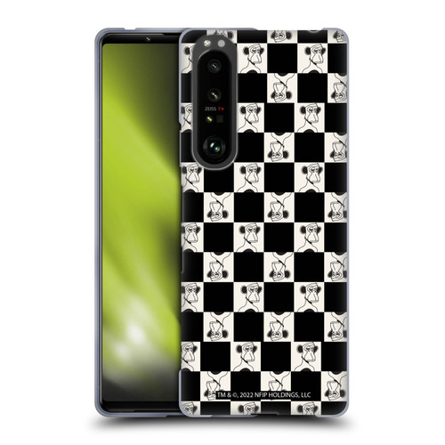 Bored of Directors Graphics Black And White Soft Gel Case for Sony Xperia 1 III