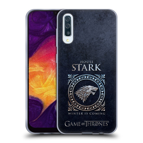 HBO Game of Thrones Metallic Sigils Stark Soft Gel Case for Samsung Galaxy A50/A30s (2019)