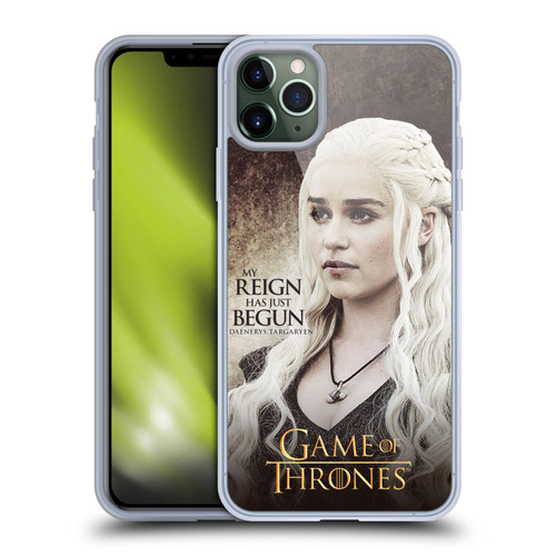HBO Game of Thrones Character Quotes Daenerys Targaryen Soft Gel Case for Apple iPhone 11 Pro Max
