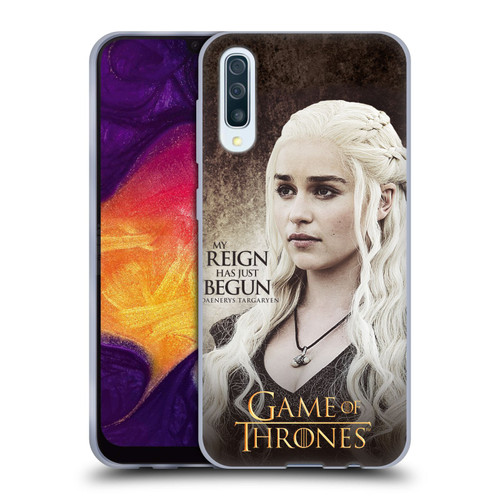 HBO Game of Thrones Character Quotes Daenerys Targaryen Soft Gel Case for Samsung Galaxy A50/A30s (2019)