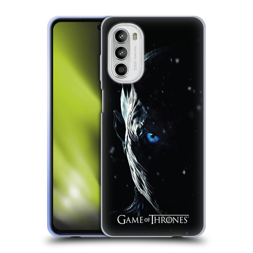 HBO Game of Thrones Season 7 Key Art Night King Soft Gel Case for Motorola Moto G52