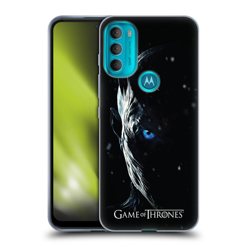 HBO Game of Thrones Season 7 Key Art Night King Soft Gel Case for Motorola Moto G71 5G